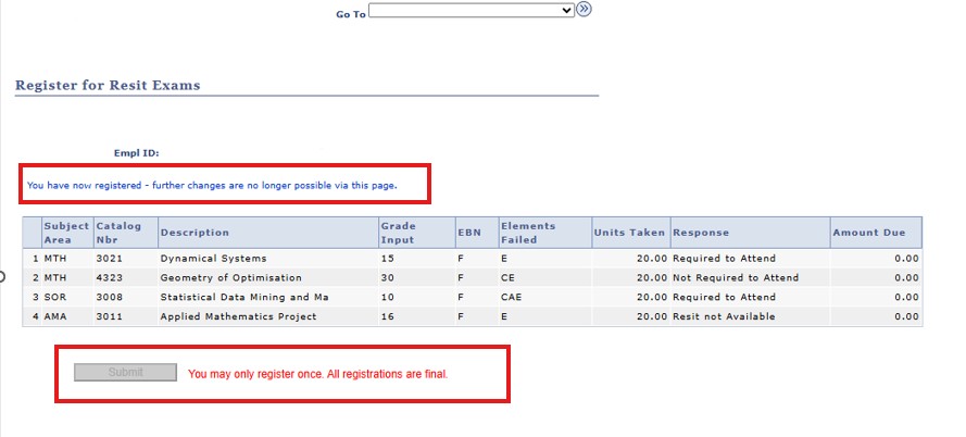 Registration Confirmation